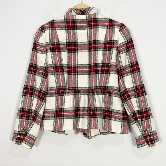 Talbots Shetland Plaid Tartan Blazer - Picture 6 of 12